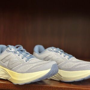 New Balance Women's Athletic Shoes in Blue and Cream